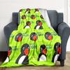 Pingu Flannel Blanket, High quality Comfortable for All Seasons, Home Decor, Warmth and Comfort