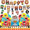 One Piece Theme Kids Birthday Party Supplies Home Decoration Banner Kit Balloons