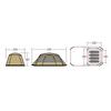 Ogawa Outdoor Camping Tent Lodge Dome Type Facil [for 4 People] 2737