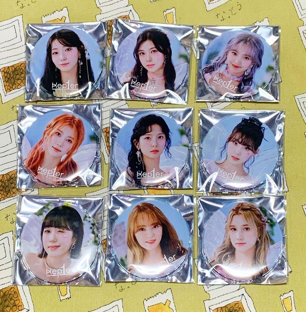 [USED] kep1er Fairy Fantasia Can Badge Complete Set