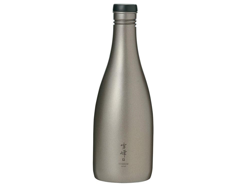 Snow Peak Novelty Sake Bottle Titanium (snow peak) [With Item] TW-540