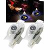 Minile Car Courtesy Light, Door Welcome Light, LED Logo Projection, Tool Included, Replacement Parts, Set of 2