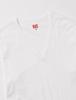 Warm Smooth Long White B.V.D. Men's Undershirt, Fleece-Lined, V-Neck, Sleeve,