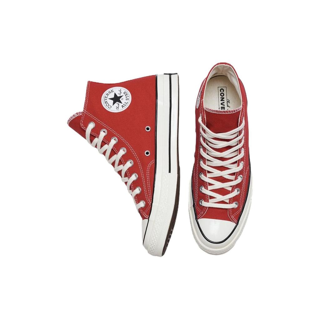 Converse Chuck 70 High Smaltovaná červená Unisex tenisky Egret Čierna 164944C