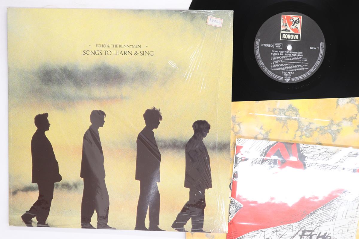 

LP Record ECHO THE BUNNYMEN Songs To Learn Sing 2407671 KOROVA 1985 Europe Rock Used