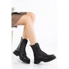 Women's Genuine Leather Thick Soled Casual Long Boots