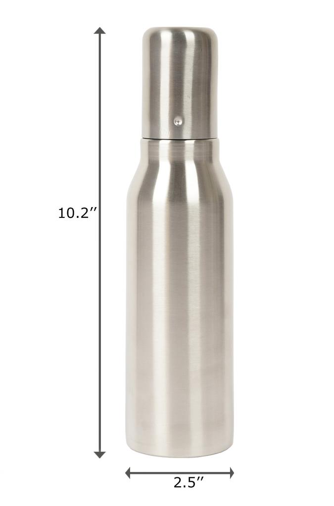 Bouteille distributrice d'huile en acier inoxydable Trifri, carafe à huile d'olive anti-fuite avec entonnoir anti-goutte, décoration de table de cuisine de ferme