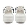 Crocs Classic Platform Clog EVA Girly Style Cute Cool Simple Versatile Hole Shoes Women's White