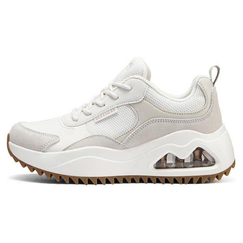 Skechers Women Synthetic Fabric Low Top Casual Shoes White 177546-WHT 36