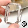 Diamond Cover for Apple Watch 11 10 9 8 Case 46mm 42mm 45mm 41mm 44/40mm Bling Hollow-out Protector iWatch Series 7 SE 6 Bumper 7