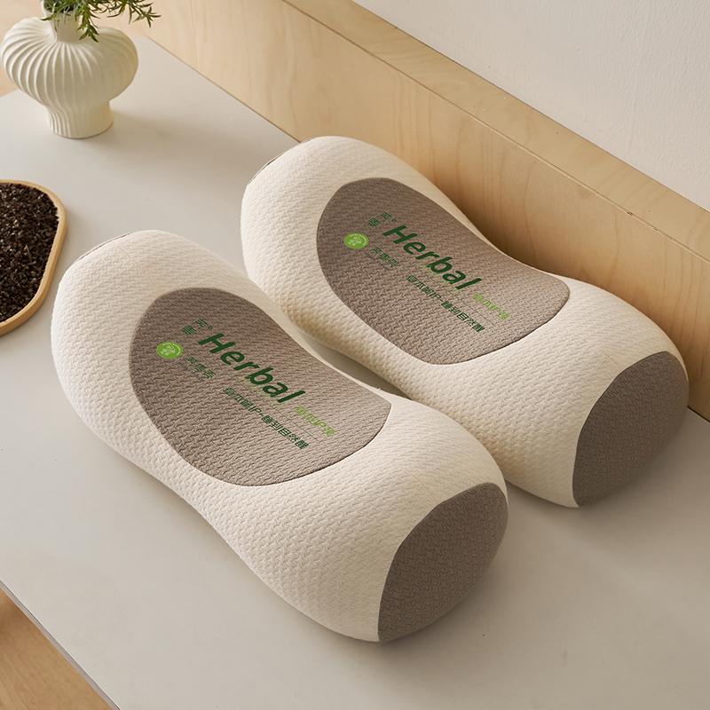 Pillow for Cervical Vertebra Sleep Single Person Sleep Aid Cylindrical Traction Lumbar Pillow Special Pillow