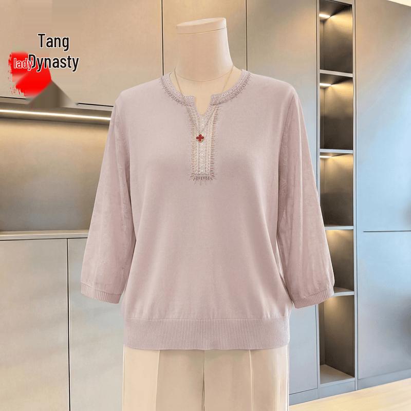 Datang Madam Women s Summer Loose Knit Top XL