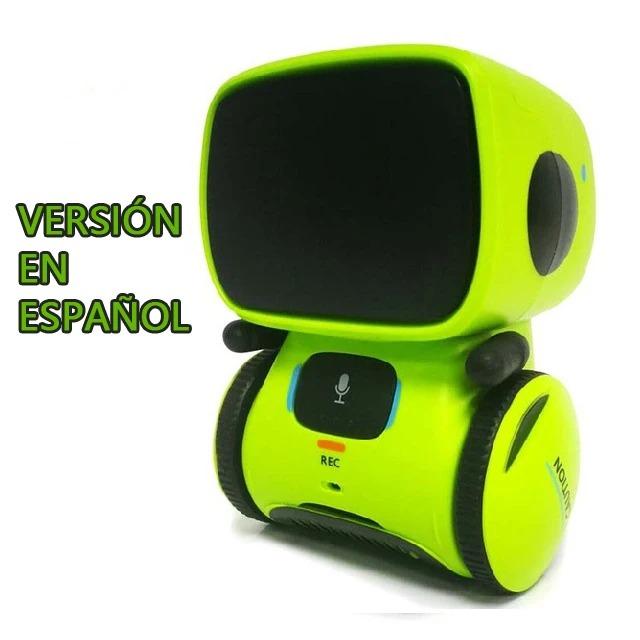 Emo Robot Smart Robots Dance Voice Command Sensor, Singing, Dancing, Repeating Robot Toy for Boys and Girls Talkking Robots