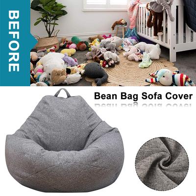 Lazy Sofas Bezug Großer Sitzsackbezug Ohne Füllung Sofa für Erwachsene Wohnzimmer Schlafzimmer Zuhause Tatami Liege Bequemer Sitzbezug