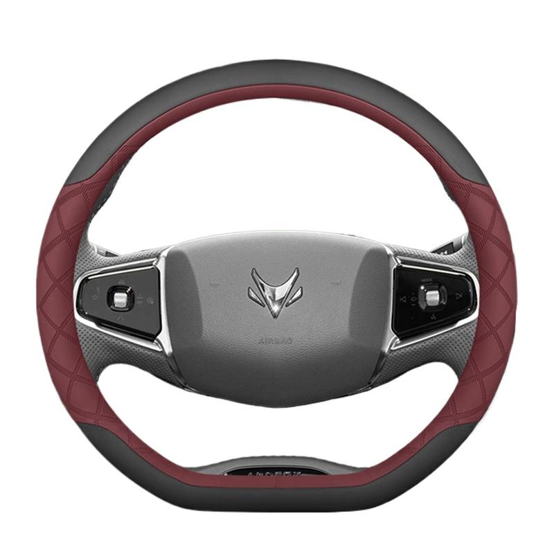 Leather Car Steering Wheel Cover for Jaecoo J7 J8 J5 7 5 8 2025 2026 Accessories