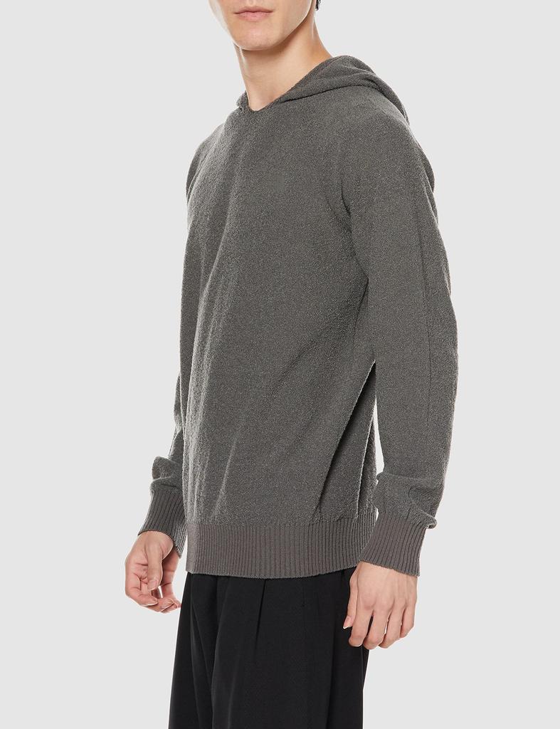 The North Face Comfortable Wool and Fuse Box Size M Hoodie, Unisex, Moisture-Wicking, Warm, Antibacterial, Odor-Resistant, Gray,