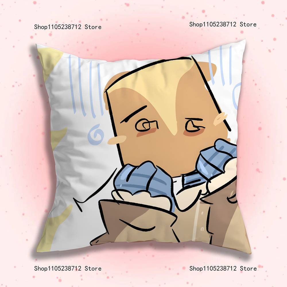 R-Regretevators I-Infected And L-Lampert Pillowcase Cushion Plush Cartoon Anime Kawaii Decoration Kids Birthday Cute Gifts