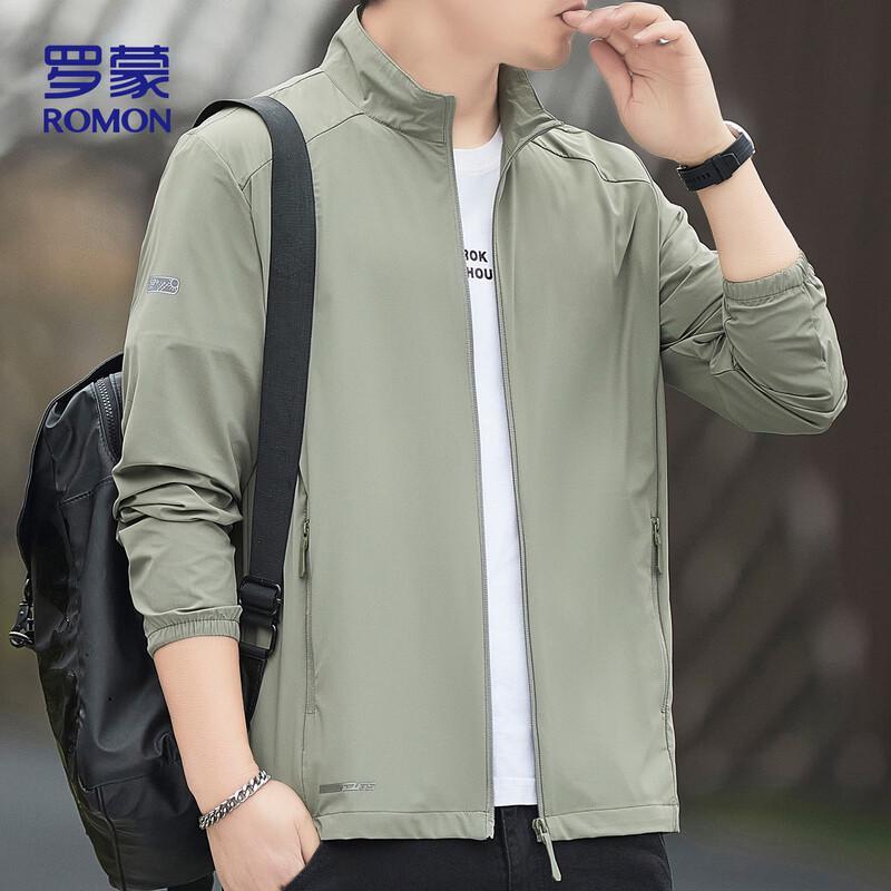 ROMON Men's Summer Ice Silk Sun Protection Jacket