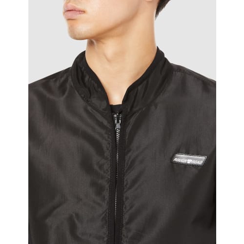 ROUGH&ROAD Motorcycle Inner Wear Compact Windbreaker AS Black LL RR7991
