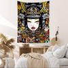 Japan Anime TTokidokiS Printed Large Wall Tapestry Hanging Tarot Hippie Wall Rugs Dorm Home Decor