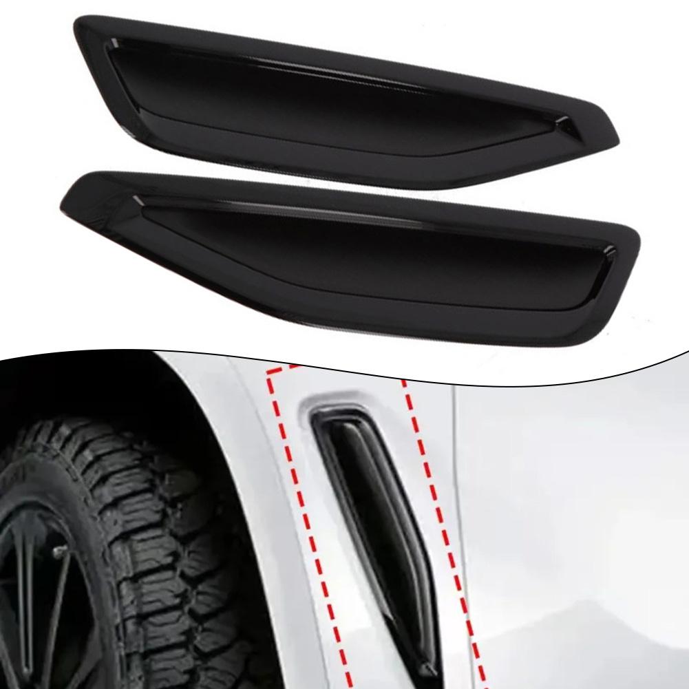01 Front Left/Right Black Fender Trim For BMW For X5 For G05 M Sport 2017-2026 Fender Duct Trim Air Vent Cover