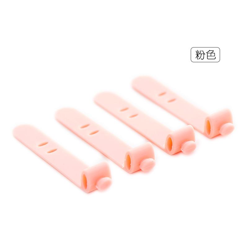 4 packs of silicone straps, anti-loss earphones, storage, soft tape, data cable, cable strap, cable manager, winding device.