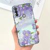 For Moto E20 Case 6.5" Soft Silicone Black Cat Moon Night Back Cases for Motorola Moto E20 Case TPU Capa Motorola E20 Bumper