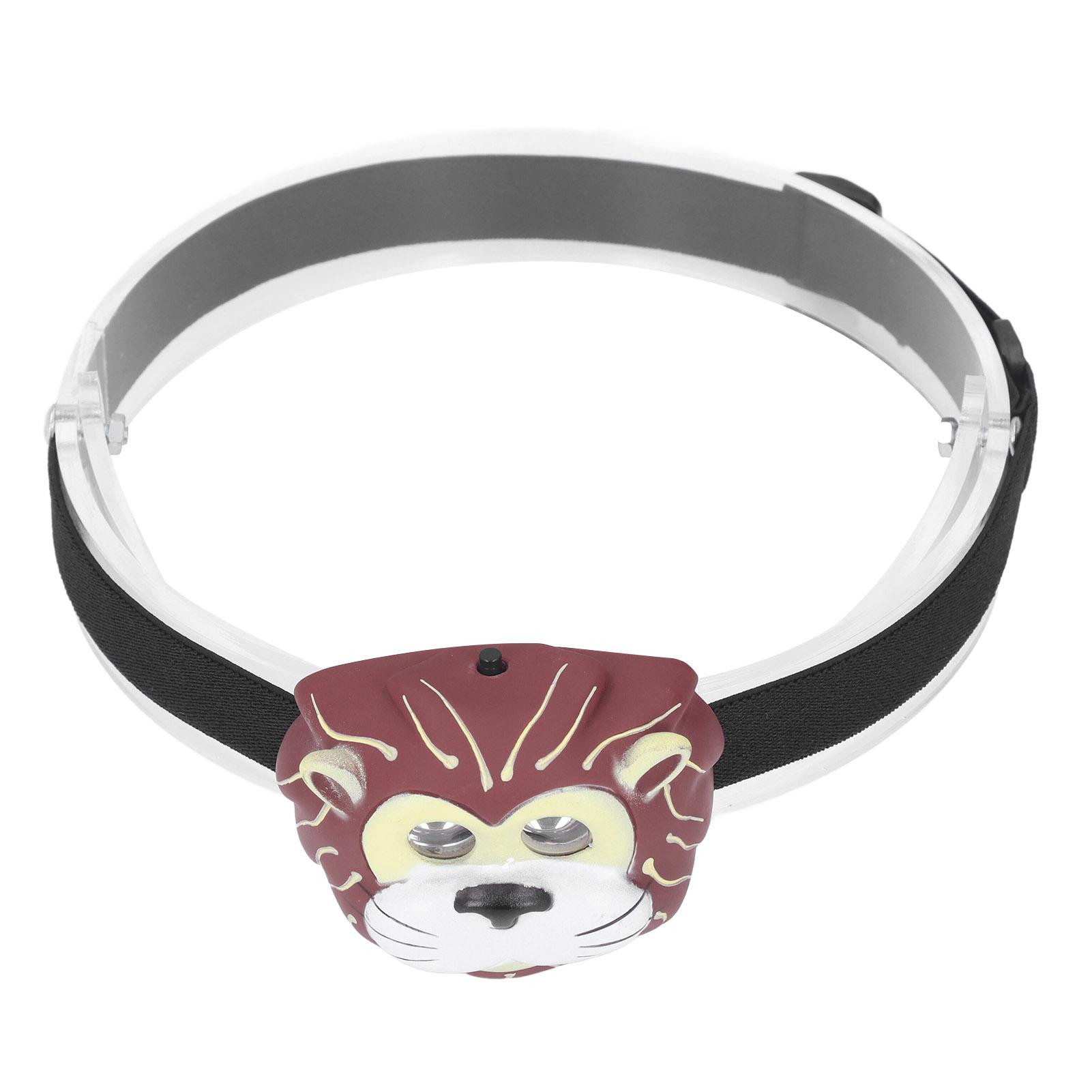 

LED Animal Headlight Cartoon Cute White Light Portable Children s Toy Headlamp for Children