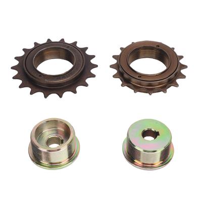 Bike Freewheel and Adapter Kit 16T 18T Flywheel Left Right Drive Adapter Set for Replacement