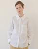 J Mark New York Overfit Slit Shirt - White