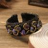 Heavy industry woven natural stone bracelet Bohemian retro exotic female personality Tibetan bracelet accessories