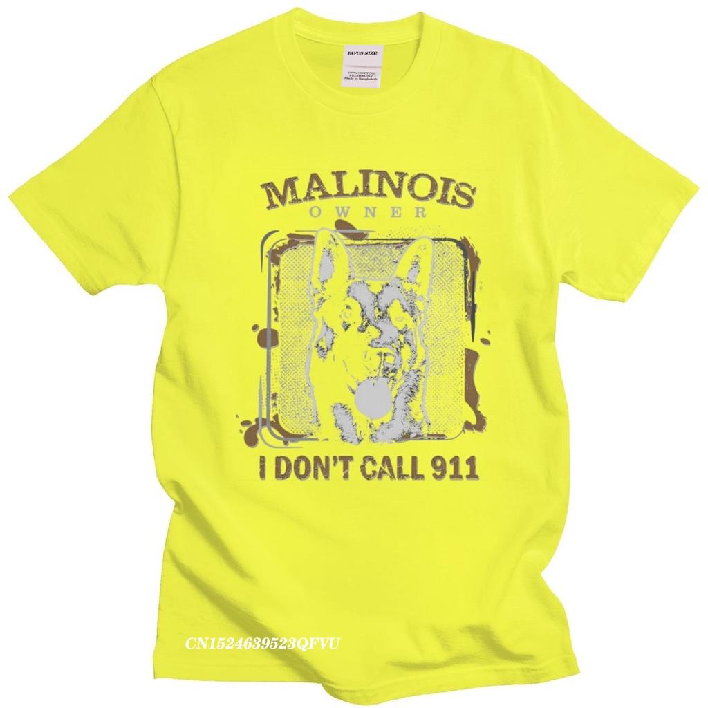 Vintage Belgian Shepherd Malinois Men PreShrunk Cotton Mechelaar TShirt Sleeved Dog Lover Harajuku Shirt Clothing Camisas