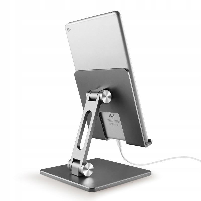 Adjustable tablet stand for desk