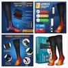 Winter Outdoor USB Thermal Electric Heated Socks for Women Men Outdoor Sports