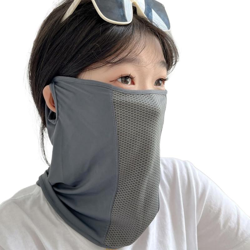 Fashionable Face Cover Neck Gaiter Sunproof Face Mask Sunshade Stylish Mask Accessory for Hot Weather