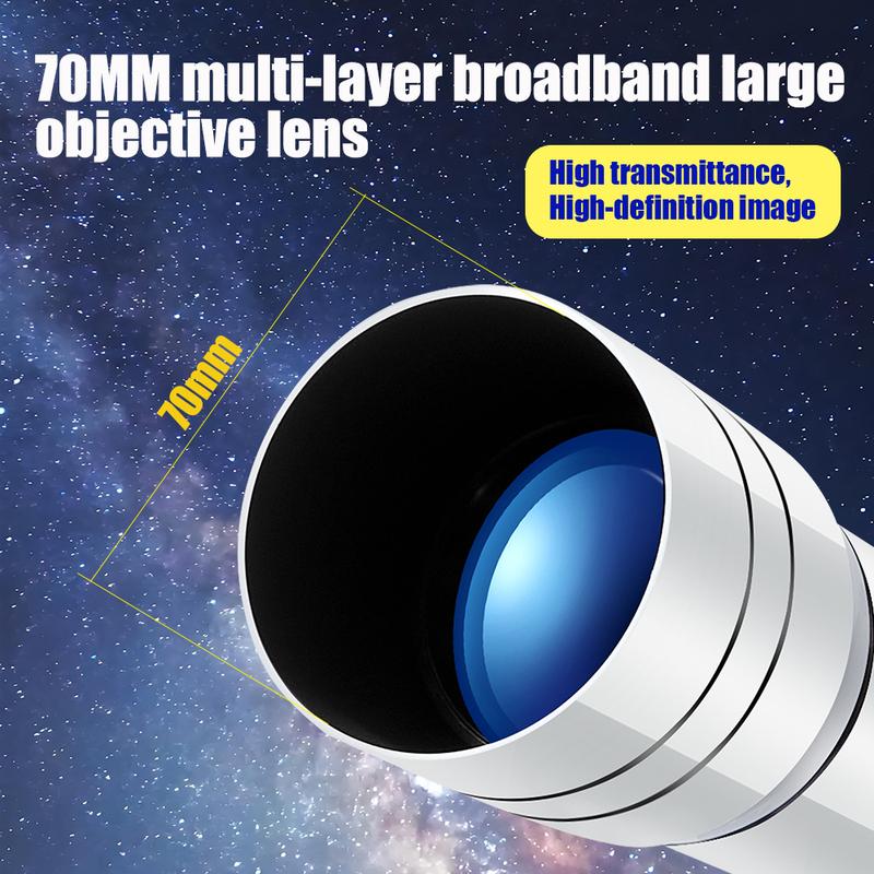 70400 Professional High-definition Astronomical Telescope 333X To See The Moon and Stars Bird Watching Monocular 3I/ATLAS