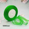 Cinta de Hilo de Nieve Transparente de 1,2 cm para Manualidades: Ganchillo, Accesorios para el Cabello, Lazos, Regalos, Empaque para Pasteles y Cajas, Cinta de Seda