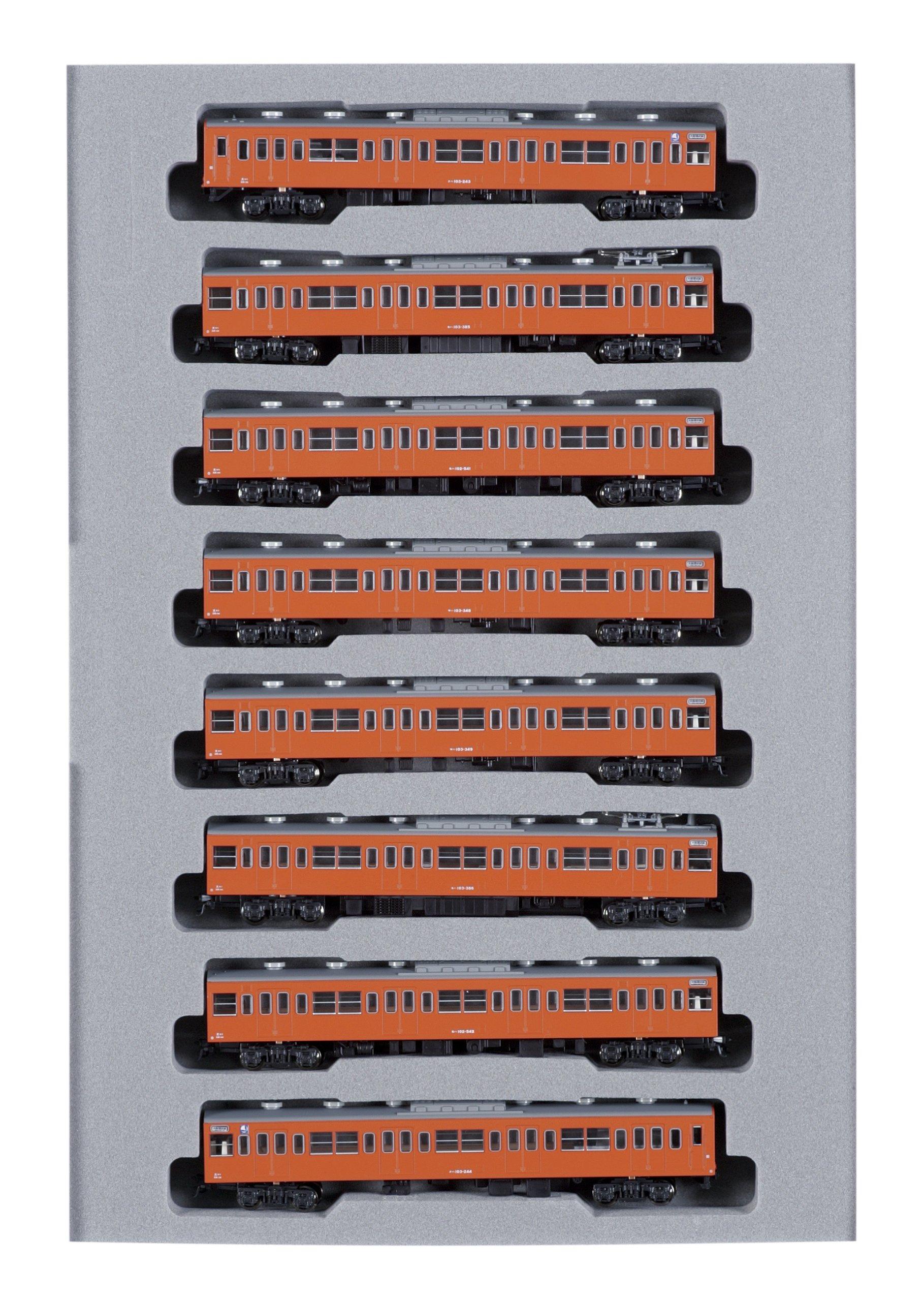KATO N Gauge 103 Series Osaka Loop Line Set Model Train 8-Car 10-540