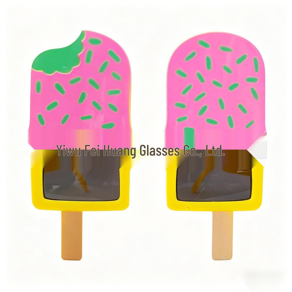 Hawaiian Beach Party Glasses: Coconut Tree, Flamingo, Parrot, Ice Cream, Flower & Wine Glass Fun