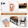 Paper Towel Holder Self Wood Adhesiv No-Punch Wall Mount Kitchen Bathroom Toilet Roll Paper Hook Storage Shelf Easy-Install