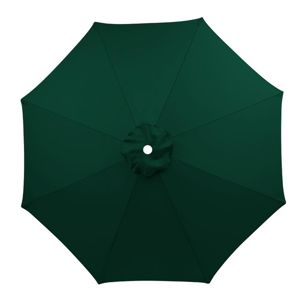 Large Outdoor Patio Umbrella with Durable Red Canopy, UV Protection, Wind Resistant, Easy Crank Lift, 8-Rib Frame for Garden, Deck, Poolside, Backyard