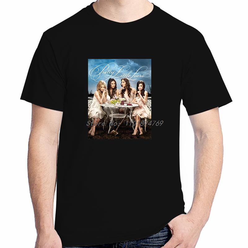 New Pretty Little Liars Summer Fashion Unisex Cotton Short Sleeve Tshirt High Quality Tees Tops Streetwear Unisexs Clothing