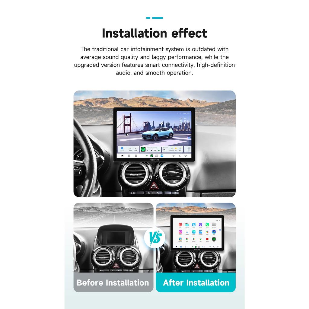 OSSURET Carplay 4GLTE 360Cam Carplay Android Car Radio For Opel Corsa D 2007-2012 Car Infotainment Multimedia Player GPS Intelligent Auto Stereo RDS