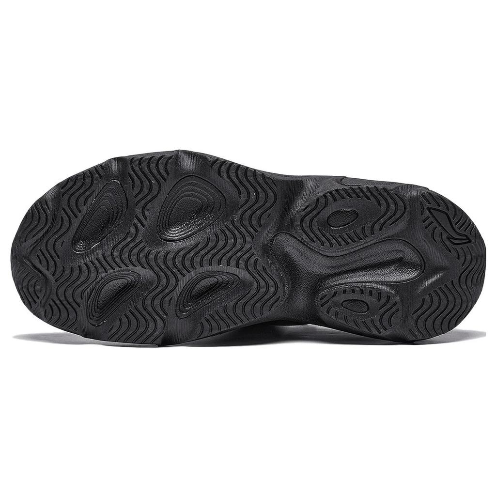 Li Ning Slip Resistant Abrasion Resistant Low top Casual Shoes Women's Black AZGT072-3