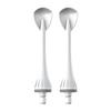Set Of 2X Nicefeel Gs-300 Tongue Cleaning Heads For Nicefeel Mouthwashes, White