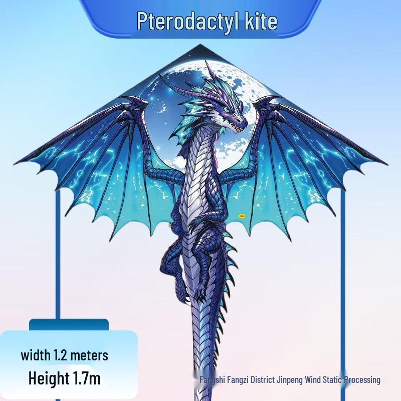 Winged Dragon Kite: High-End Cartoon Kite for Kids