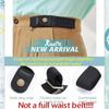 2pcs/set No Buckle Elastic Belt For Women Men Unisex Stretch Belt For Pants Jeans Casual Buckle Free Adjustable Invisible Belt
