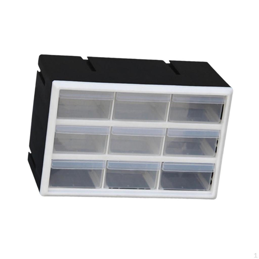 Compact Drawer Organizer for Desk Storage Box with Dividers Office Tools