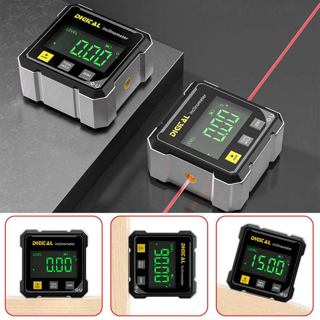 Digital Angle Finder With Electronic Lasers Slope Meter Angle Measurement For Road Bridges Slope Inspection