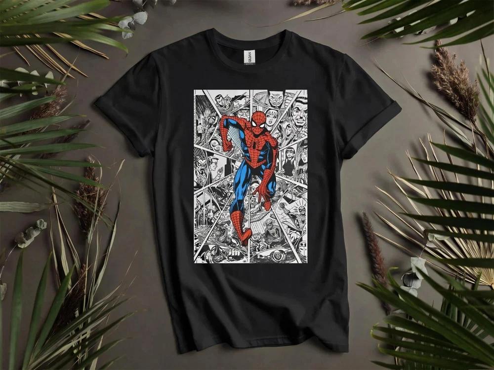 Black And White SpiderUnisex Tshirt Unisex Unisex Unisex S